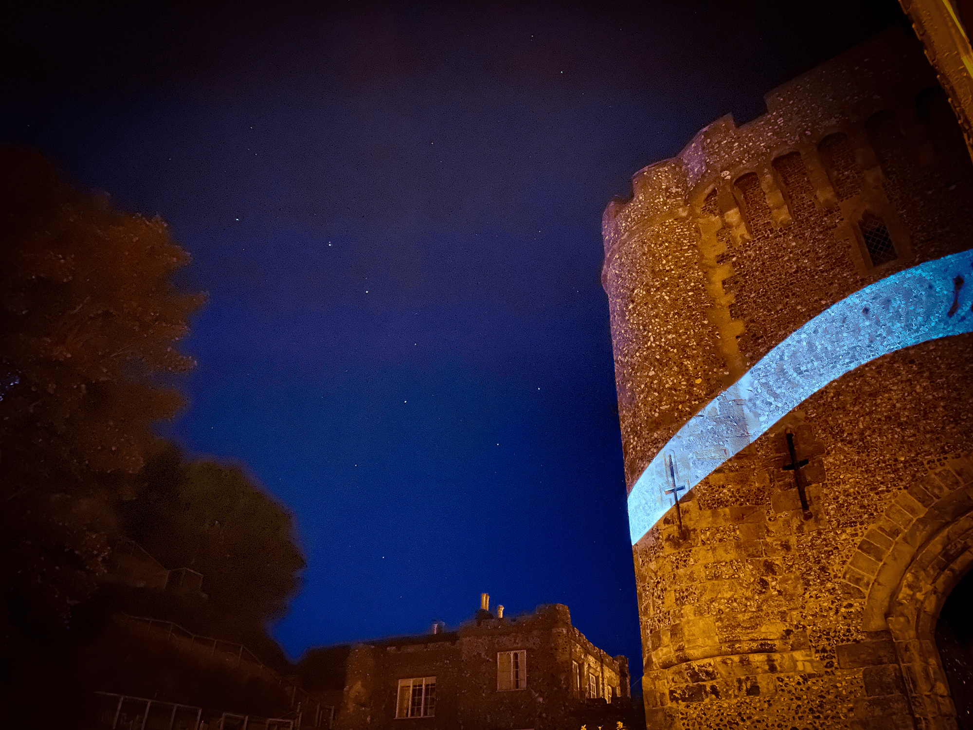 castle projection
